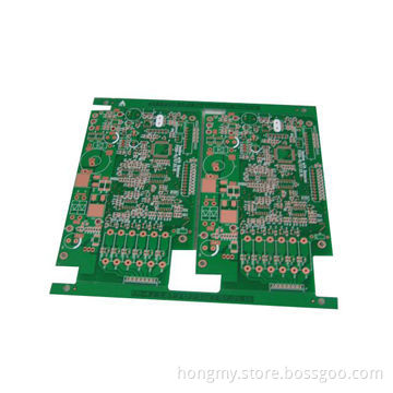 Double-sided Printed Circuit Board with Green Solder Mask and OSP Surface Finish